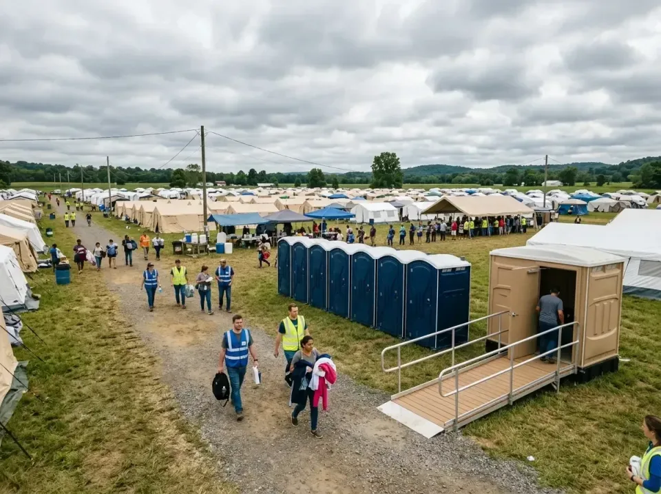 disaster-relief-camp-restrooms-010 — frequently asked questions, Dumpster & Portable Bathrooms Rental in San Tan Valley, AZ